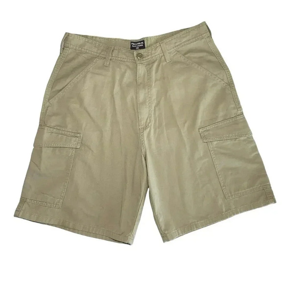 Polo Ralph Lauren Jeans Co. Men’s Cargo Shorts Khaki Size 34 8.5 inseam - Picture 1 of 6